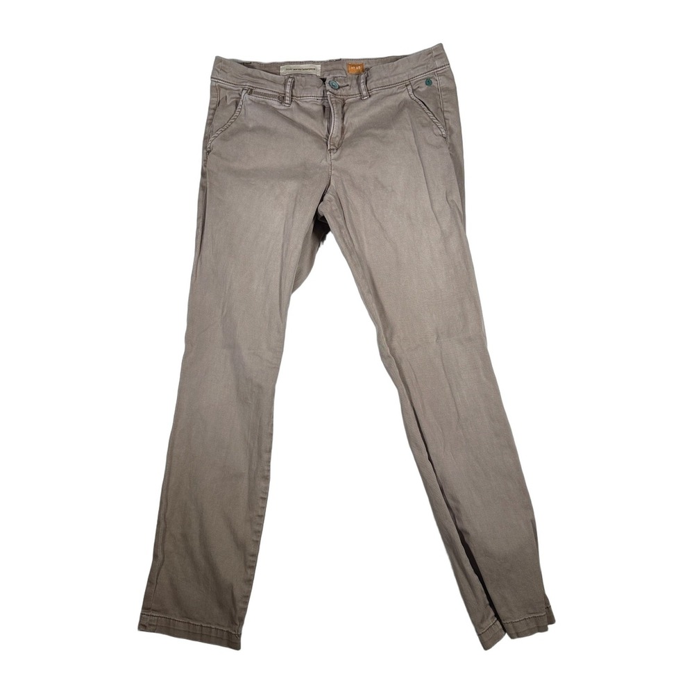 Pilcro and the Letterpress Women Khaki Cargo Pants Size 28